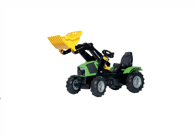 ROLLYKID DEUTZ FAHR 5120, mit Frontlader und Luftreifen Spielzeug