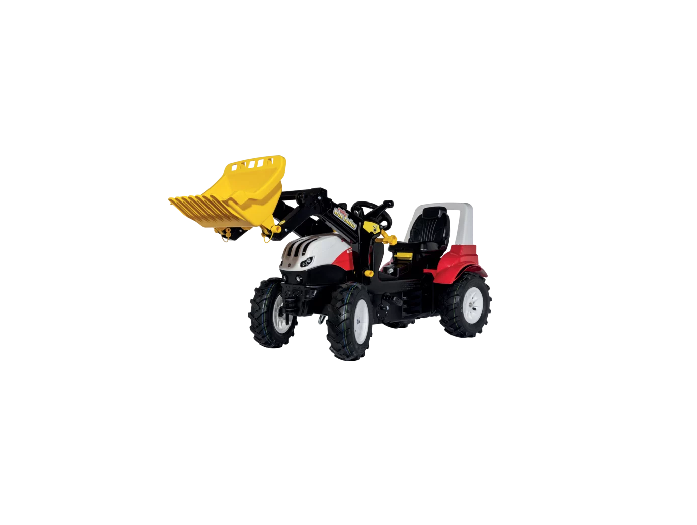 Rollykid Farmtrac Premium Steyr 6300 Terrus CVT, mit Frontlader und Luftreifen