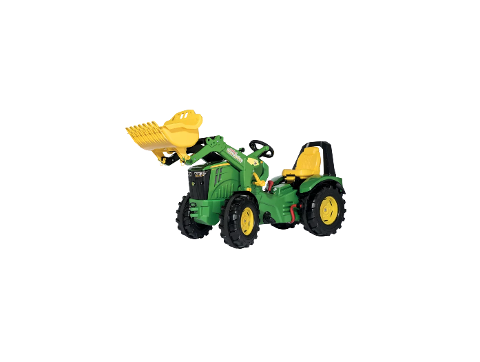 ROLLYKID X-Trac John Deere 8400R, mit Frontlader, Schaltung und Bremsen