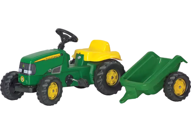 ROLLYKID JOHN DEERE, mit Anhänger Spielzeug