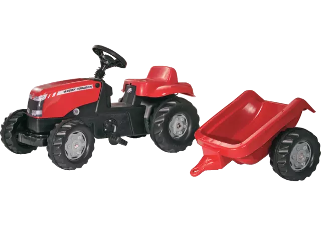 ROLLYKID MASSEY FERGUSON, mit Anhänger Spielzeug