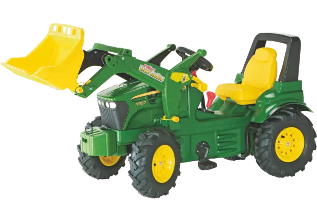 ROLLYKID JOHN DEERE 7930, mit Frontlader, Luftreifen, Schaltung und Bremse Spielzeug