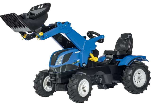 ROLLYKID NEW HOLLAND T7, mit Frontlader und Luftreifen Spielzeug