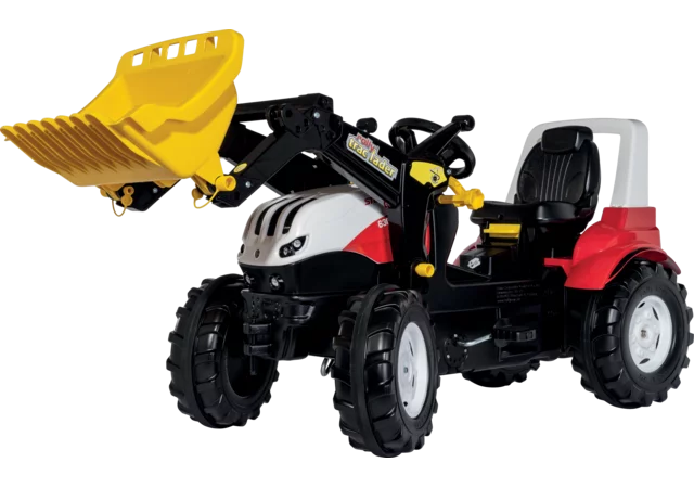 ROLLYKID Farmtrac Premium STEYR 6300 TERRUS CVT, mit Frontlader