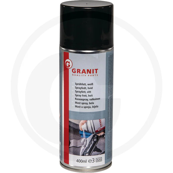GRANIT Sprühfett weiß 400ml