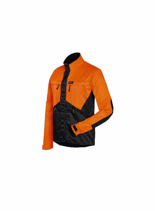 JACKE DYNAMIC, ANTHRAZIT/WARNORANGE