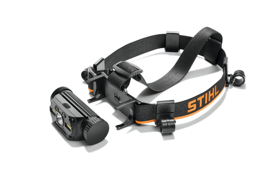stirnlampe am fahrradhelm befestigen STIRNLAMPE INKLUSIVE HELMHALTERUNG STIHL — Technikzentrum Klein GmbH