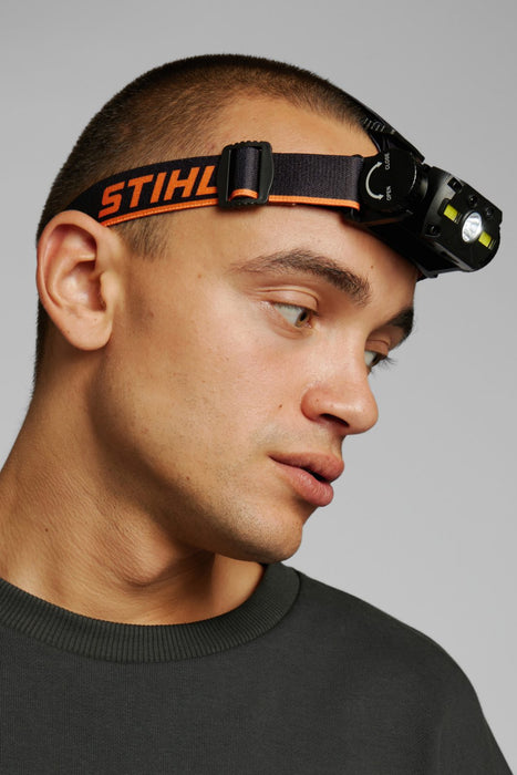 STIRNLAMPE INKLUSIVE HELMHALTERUNG STIHL